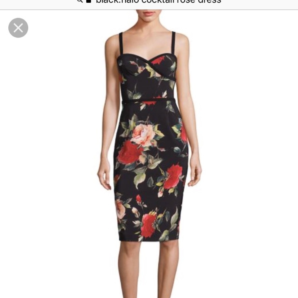 Black Halo Cocktail Dress